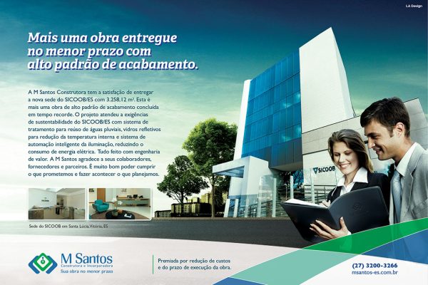 M Santos Construtora Sicoob